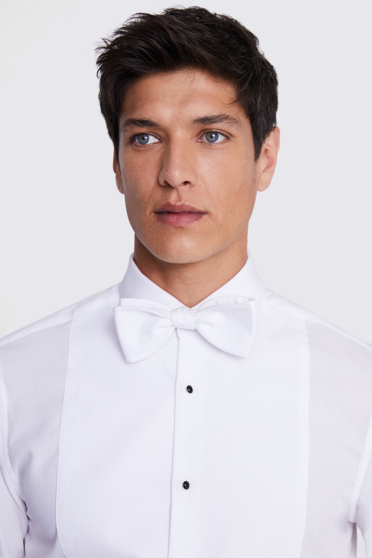 White Marcella Self-Tie Bow Tie Buy Online at Moss