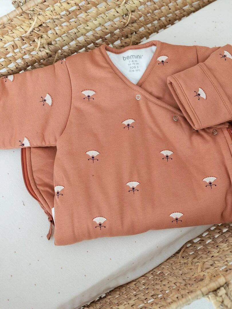 Bemini Gigoteuse 1 4 mois Pady jersey + jersey tog 3   Beige foncé