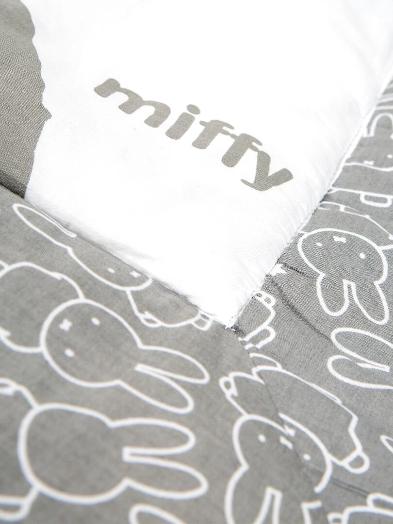 ROBA Tapis D'éveil miffy®   100 x 100   Revêtement Pour Parc D'enfant   Gris