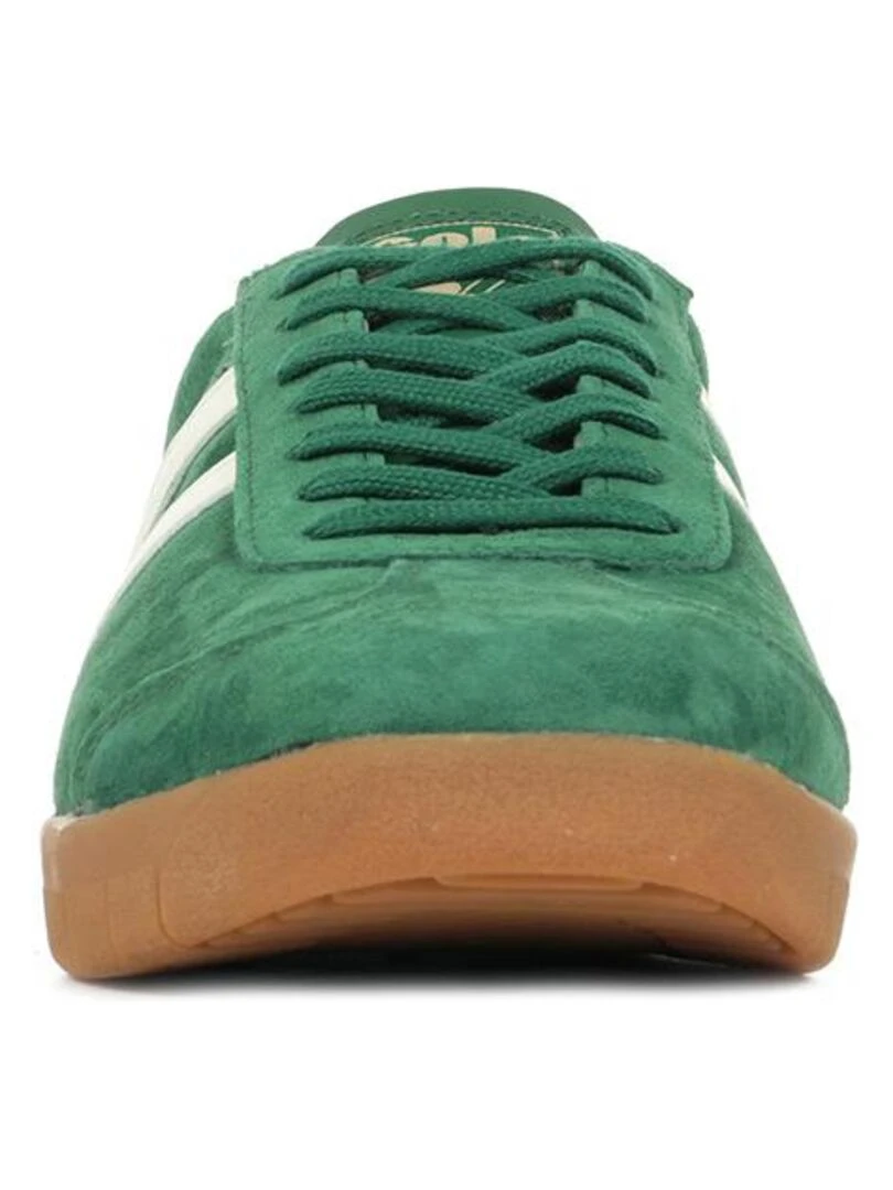 Baskets Gola Hurricane Suede   Vert