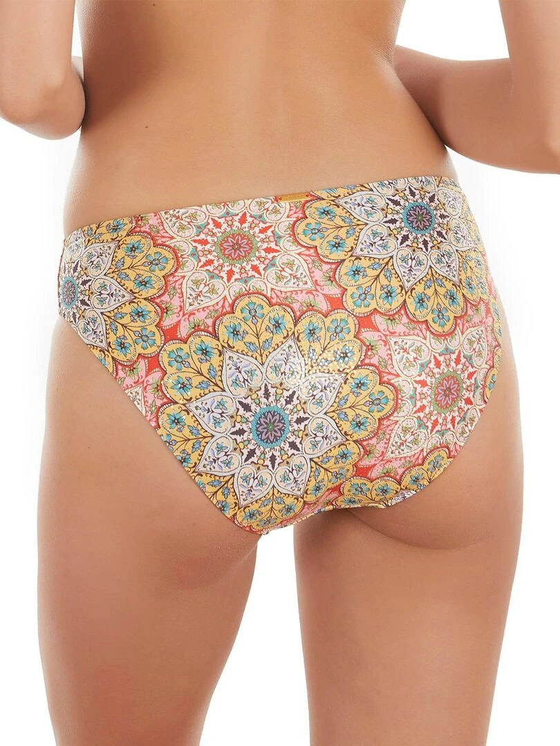 Bas maillot de bain bikini Mandala Jaune