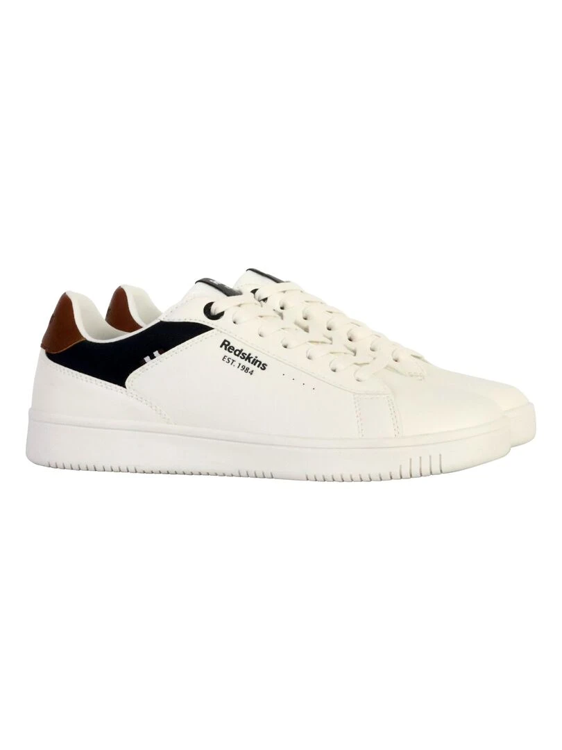 Basket à Lacets Redskins Gunray   Blanc