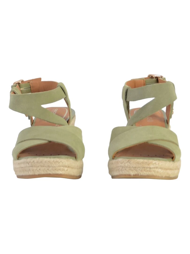 Sandales Compensées Geox Panarea   Vert