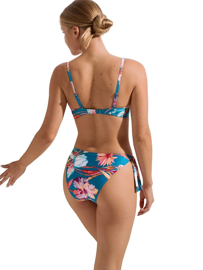 Bas maillot slip de bain à nouettes Rimini   Bleu