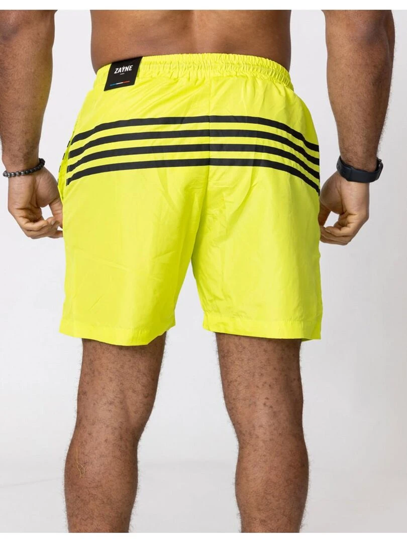 Short de bain Kebello Jaune