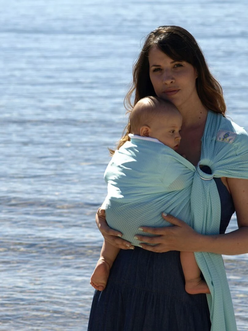 Porte bébé Sling Sukkiri Menthe   Vert
