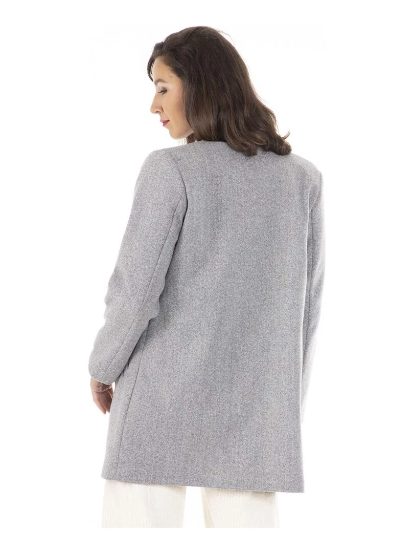 Manteau  ELIE   Gérard Pasquier   Gris