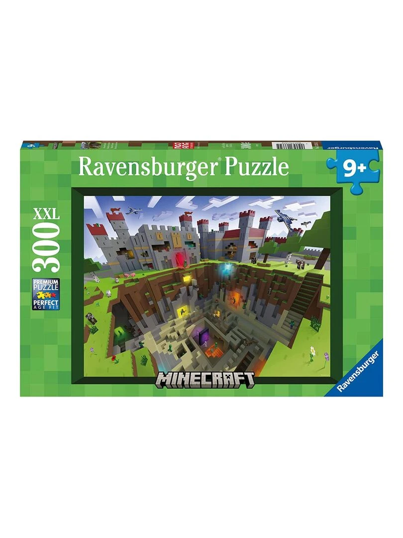 Puzzle 300 pièces XXL Découpe Minecraft N/A