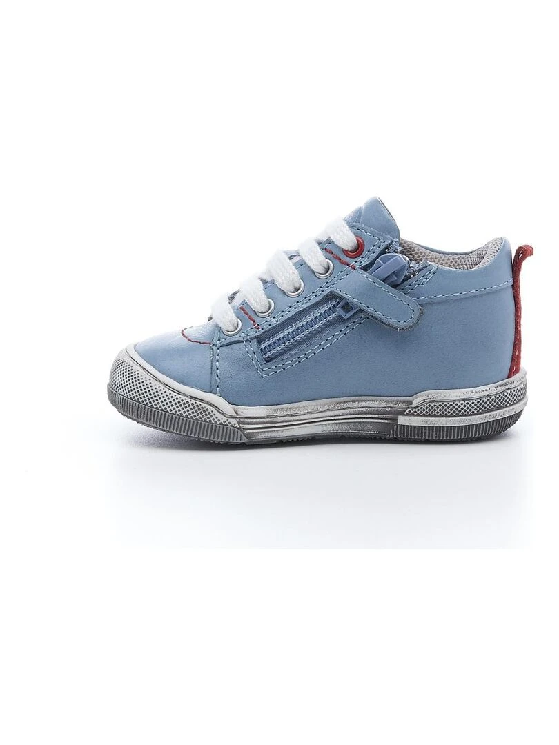 Sneakers hautes Cuir Zlat   Bleu