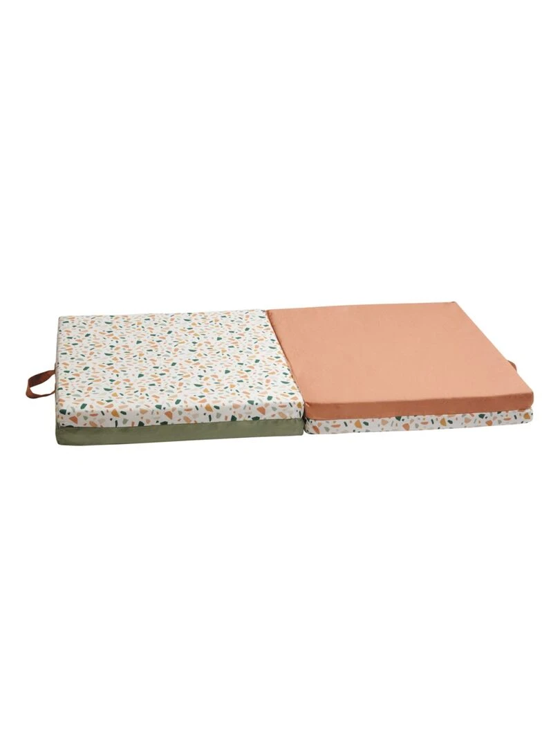Candide   Tapis de jeu bébé Terrazzo   Blanc Vert