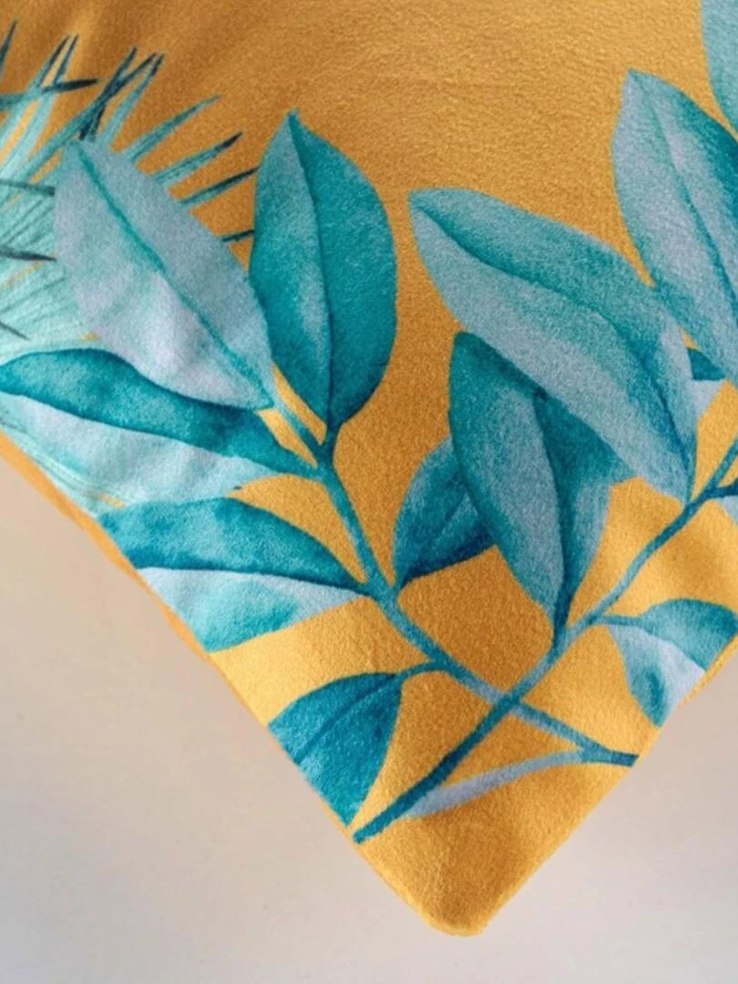 Housse de coussin 40x40 cm velours Samoa Vert