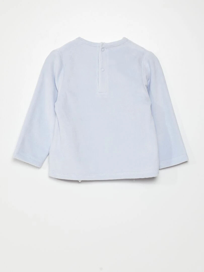 Ensemble de pyjama en velours 'Disney'   2 pièces   Bleu