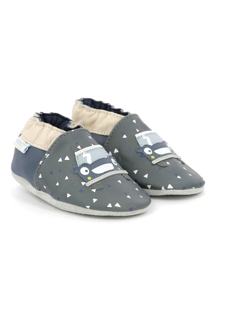 Chaussons Cuir Carexpedition Gris