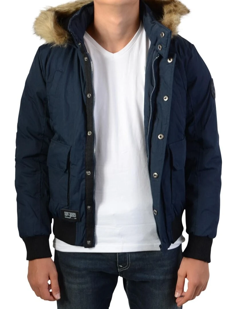 Blouson Redskins Junior Weave   Bleu