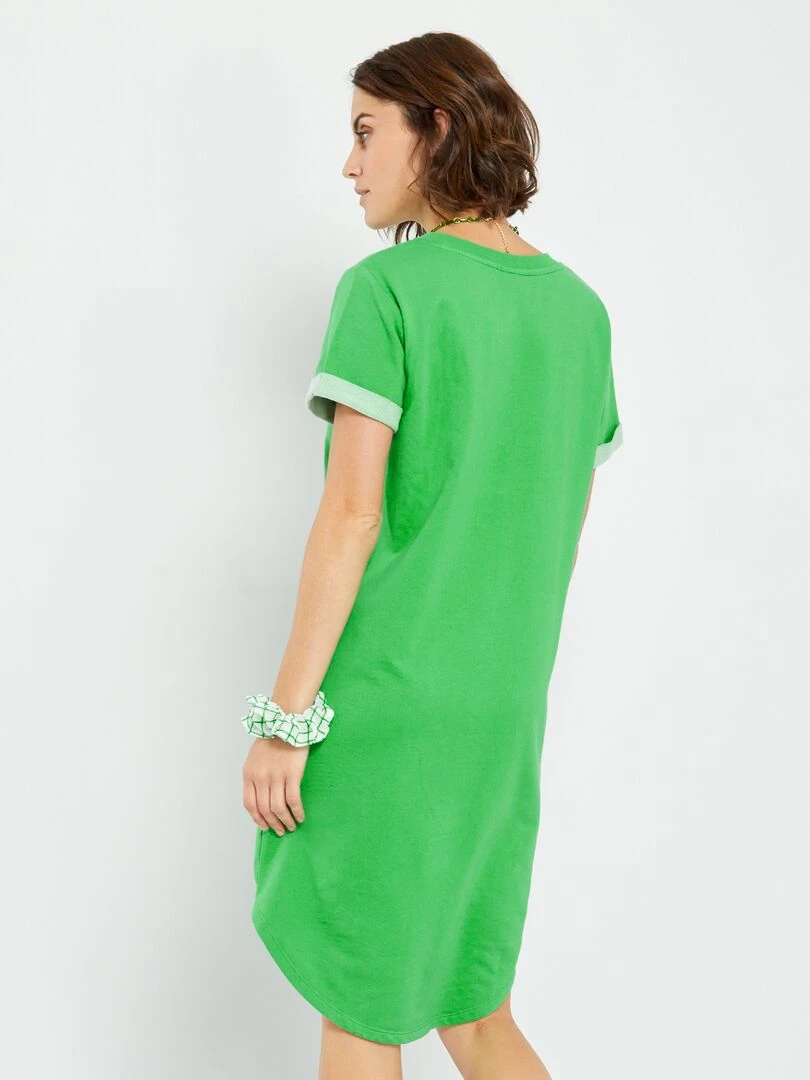 Robe sweat 'JDY'   Vert