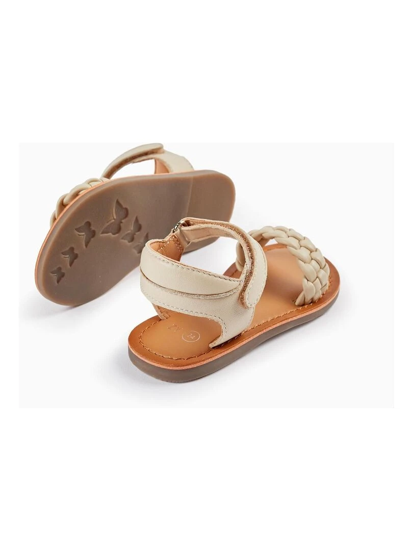 Sandales en cuir pour bébé fille  MATISSE   Blanc