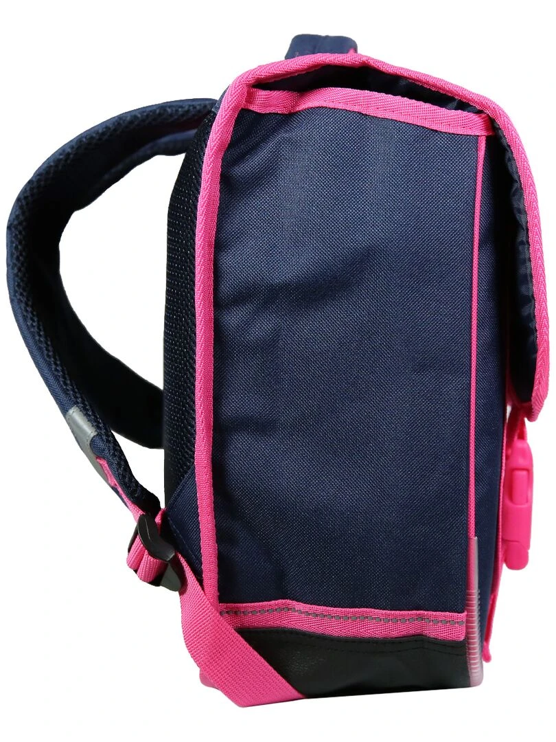 BAGTROTTER Cartable 38 cm Poivre Blanc Rose Vélo   Rose