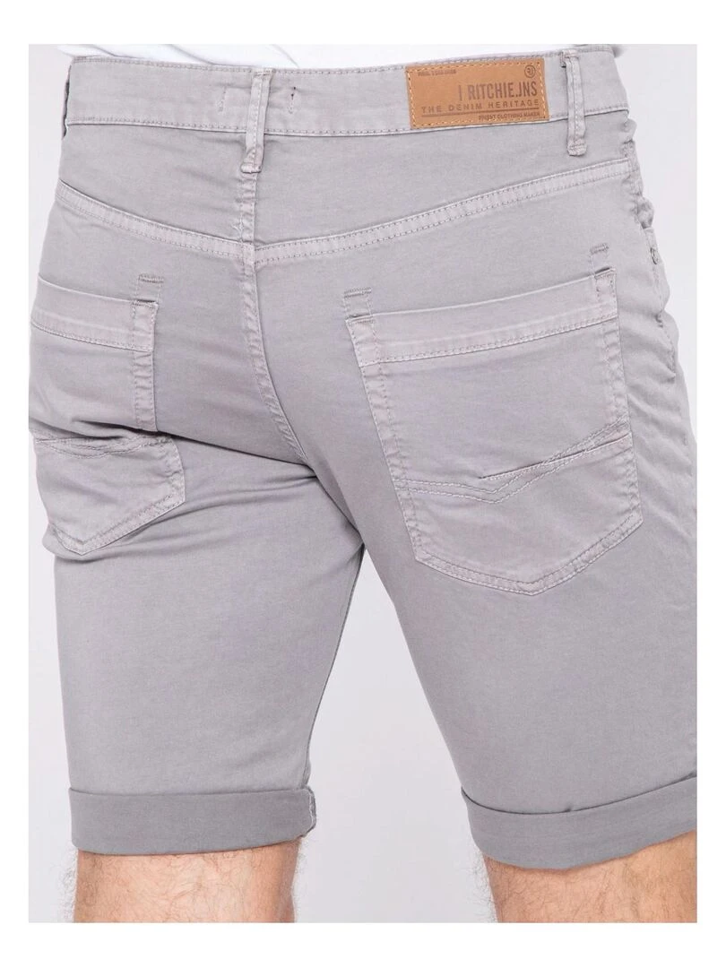 Bermuda BLOCHELLI   Gris clair