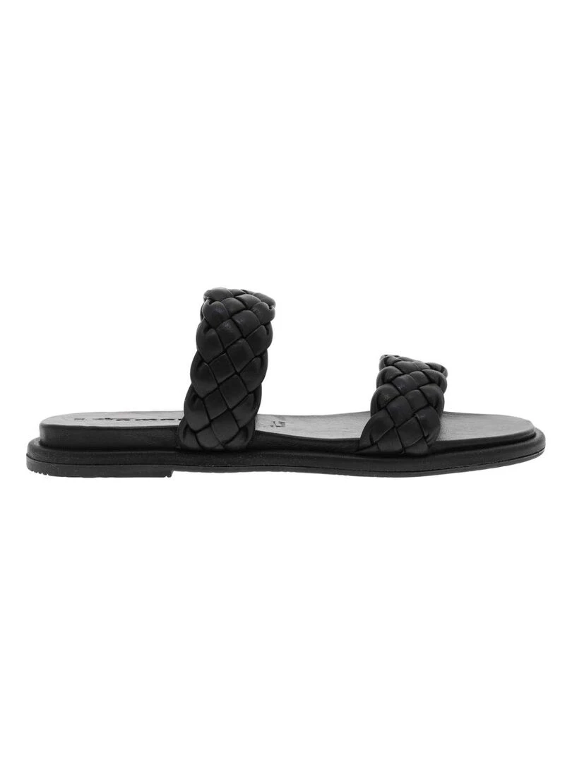 TAMARIS Mules cuir Noir
