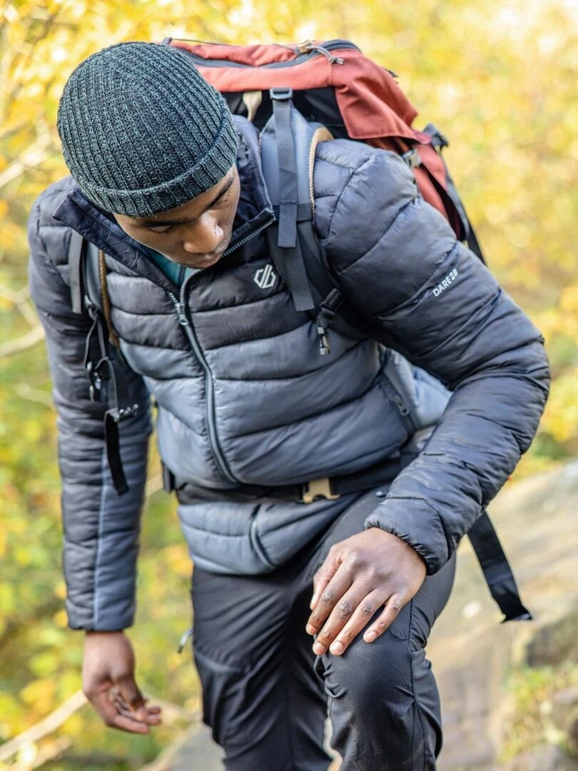 Dare 2B   Veste matelassée PRECIPICE   Noir Gris Noir