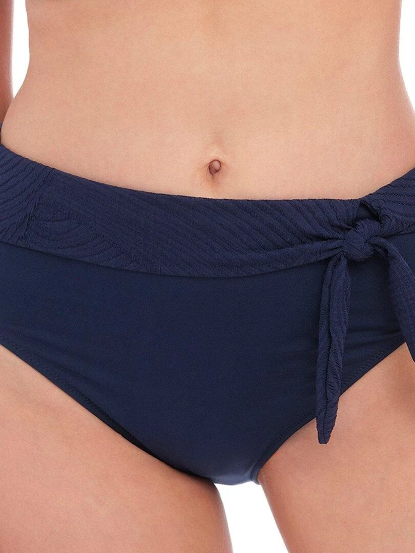 Bas de maillot de bain taille haute Ottawa Bleu