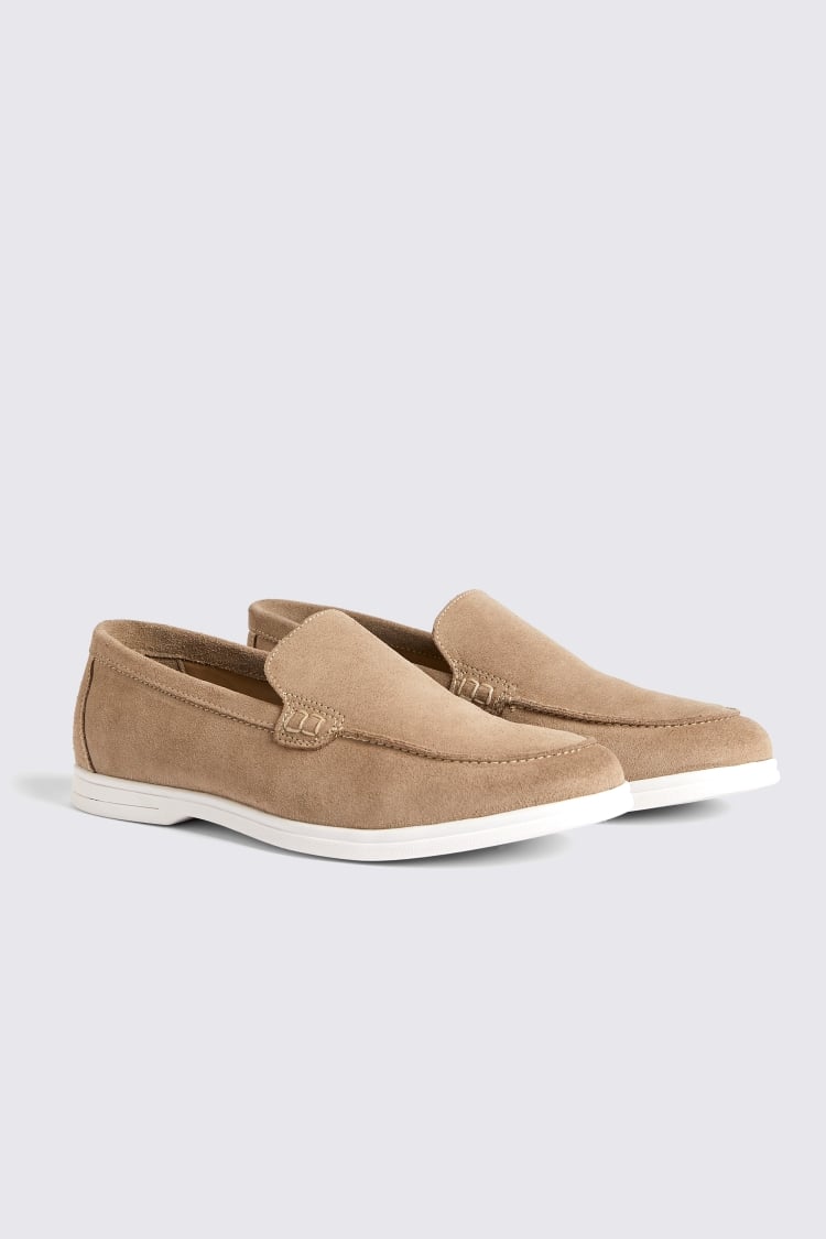 Lewisham Camel Suede Casual Loafers Buy Online at Moss