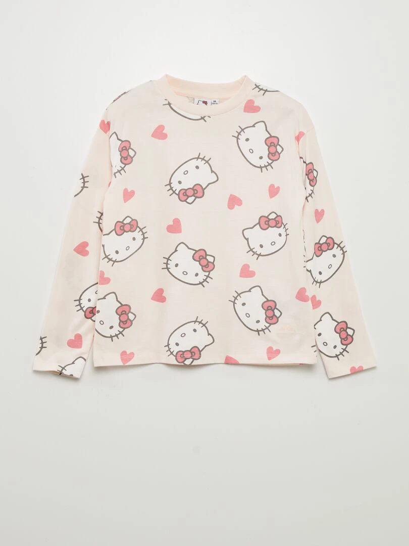 T shirt 'Hello Kitty' Rose