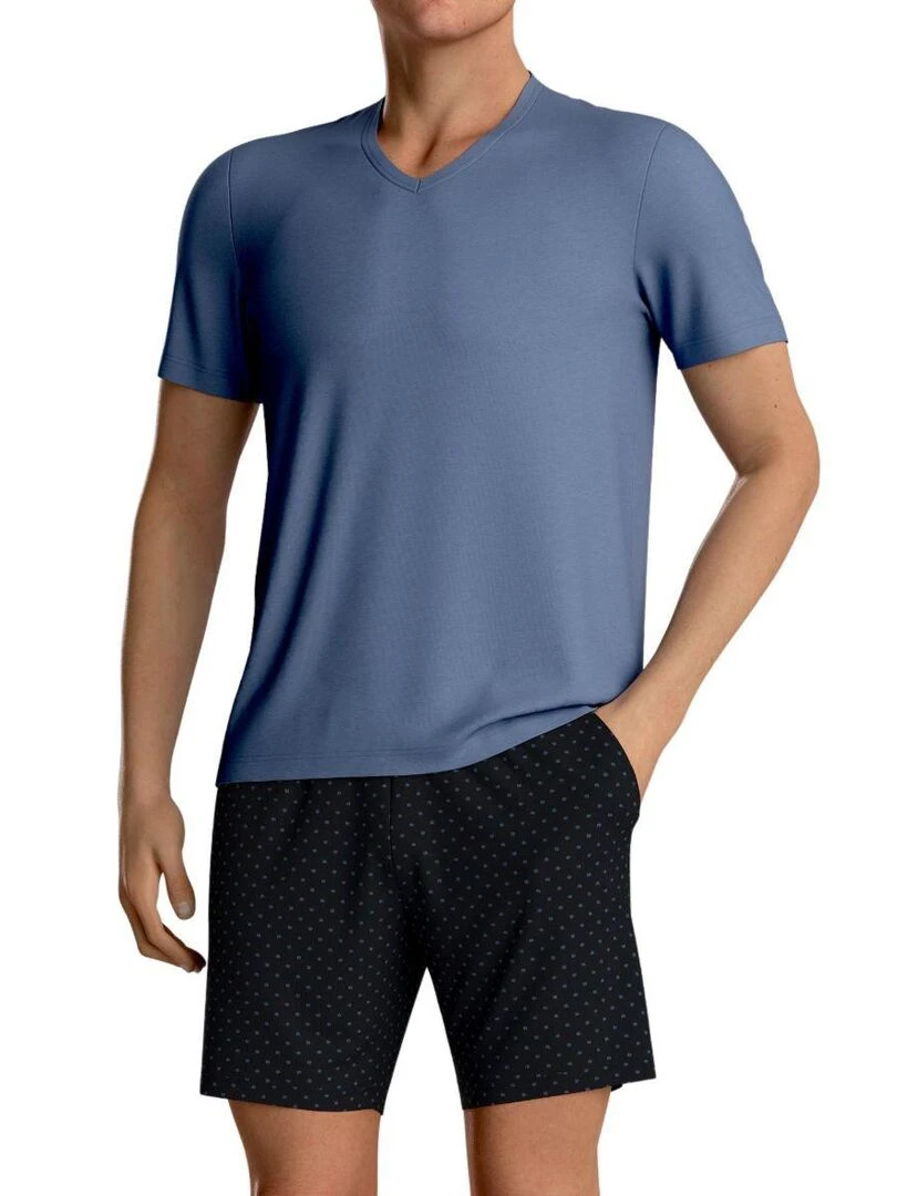 Pyjama pour homme Haori Bleu
