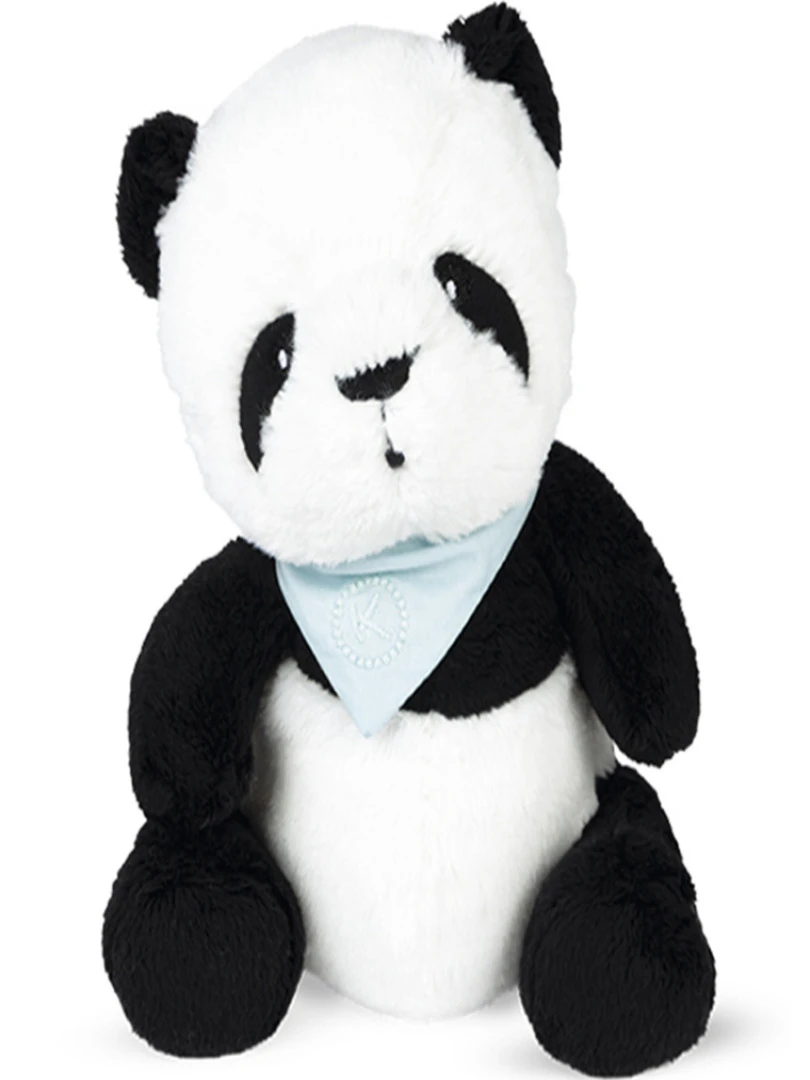 Coffret peluche Les Amis Bamboo panda (25 cm)   Noir