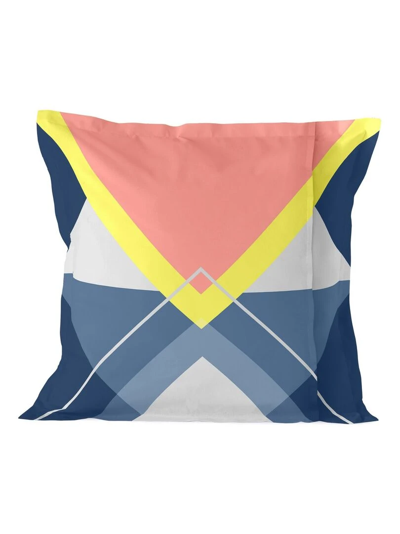 Housse de coussin Meraki "Happyfriday" Blanc