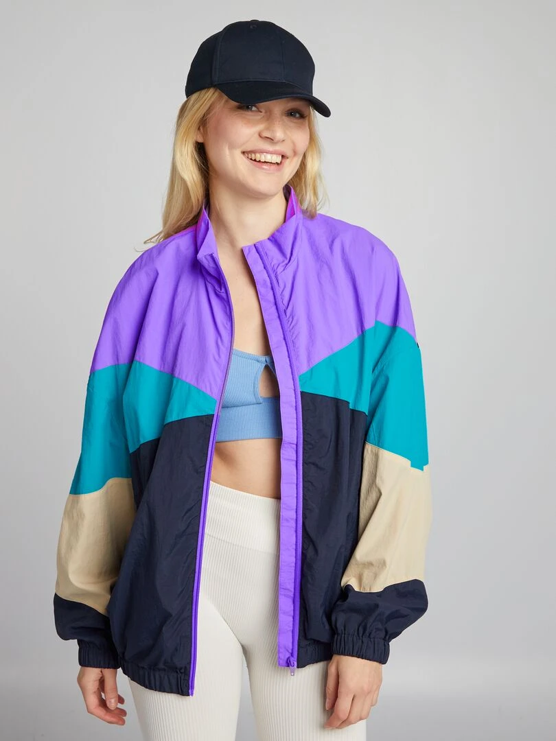 Coupe vent multicolore