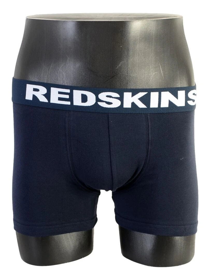 Boxer Redskins Pack De 2 Bx01 Nona Set NoirMarine Multicolore