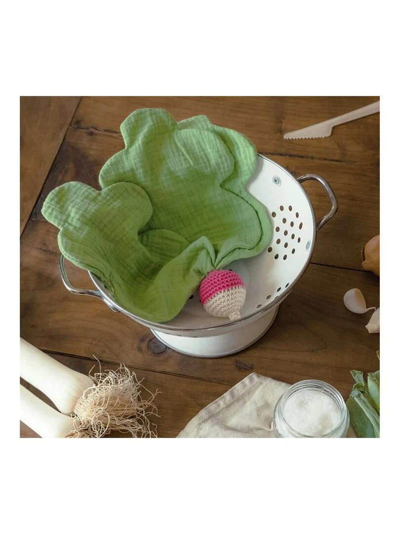 Doudou Radis Rose coton BIO N/A