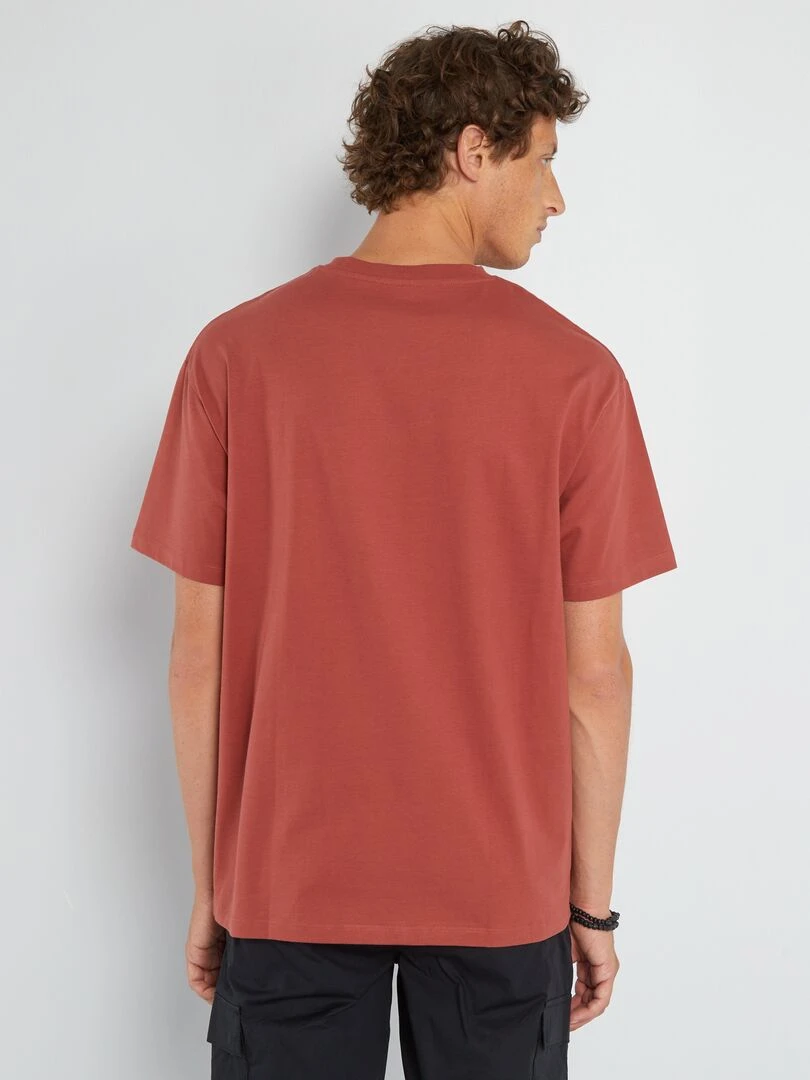 T shirt en jersey uni   Tough Cotton™   Rouge