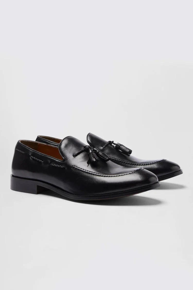 Highgate Black Tassel Loafers Buy Online at Moss