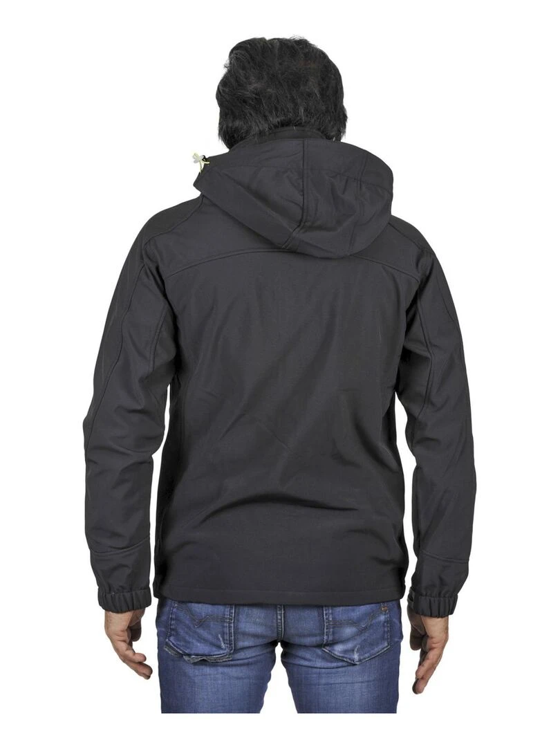 Blouson softshell homme CILO PEAK MOUNTAIN Noir Noir
