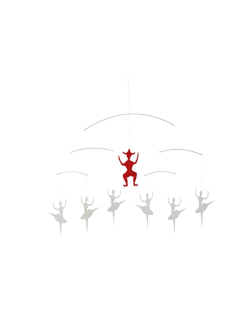'flensted Mobiles' Andersen Ballet White Rouge
