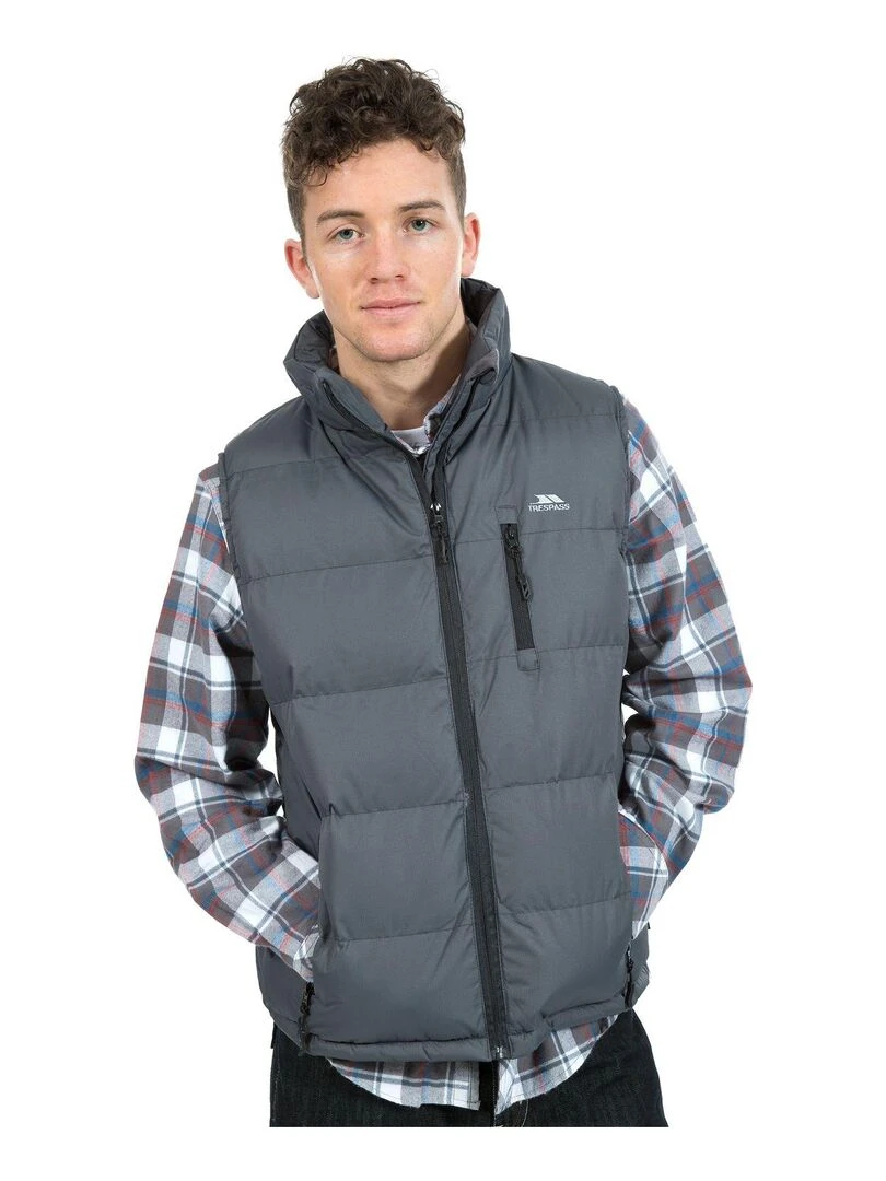 Trespass   Doudoune sans manches CLASP   Gris foncé