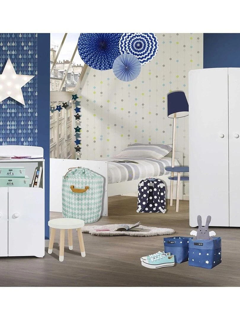 Lit combiné BASIC   BABYPRICE   Blanc