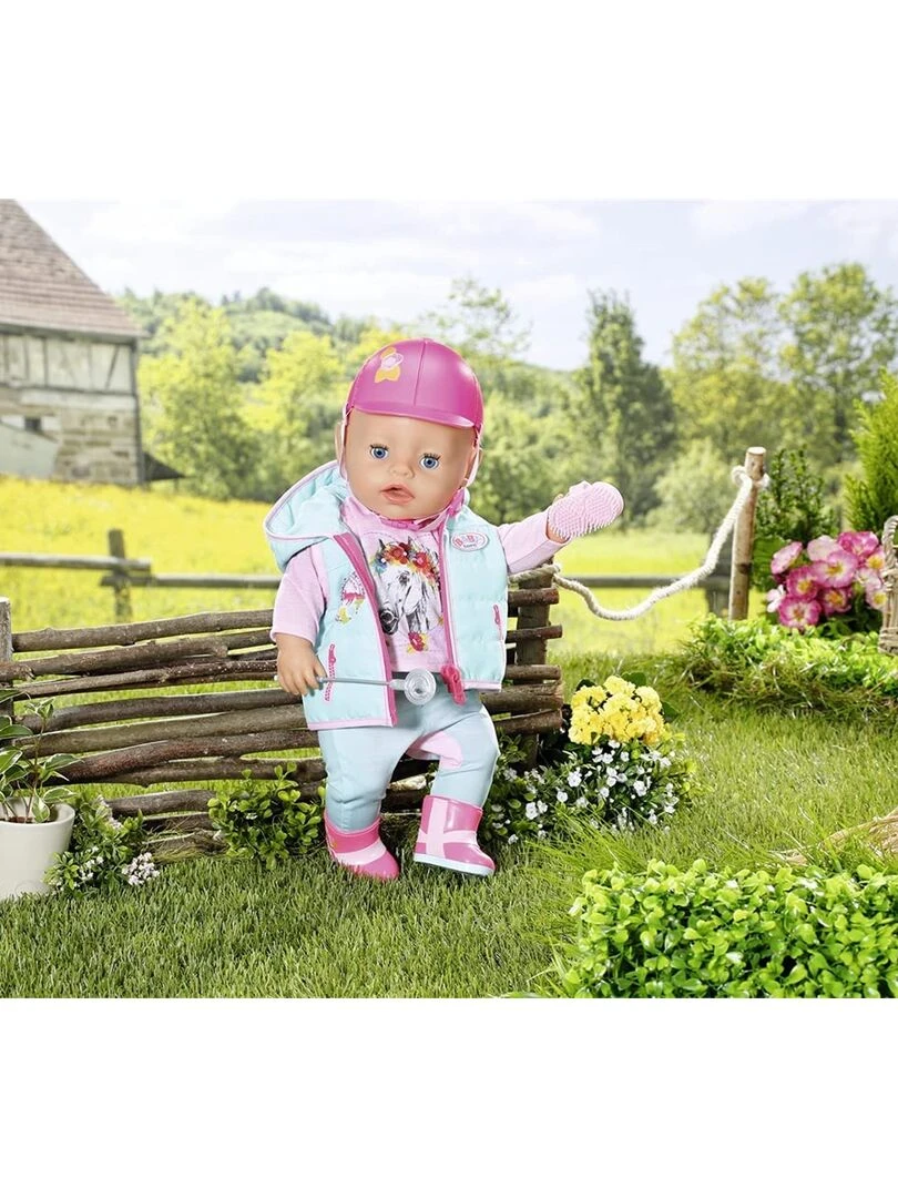 Baby born Deluxe Ensemble d'équitation   N/A