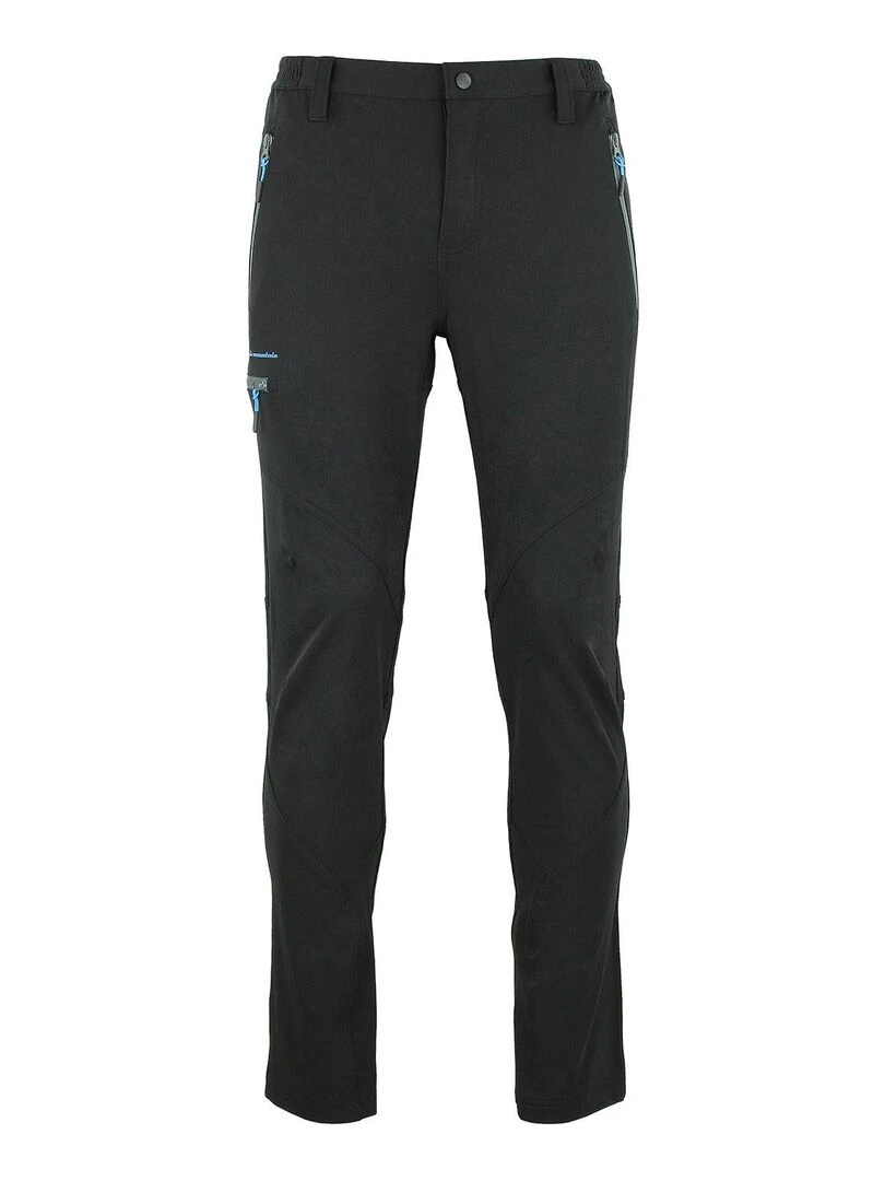 Pantalon de randonnée homme CEBOR PEAK MOUNTAIN Noir Noir