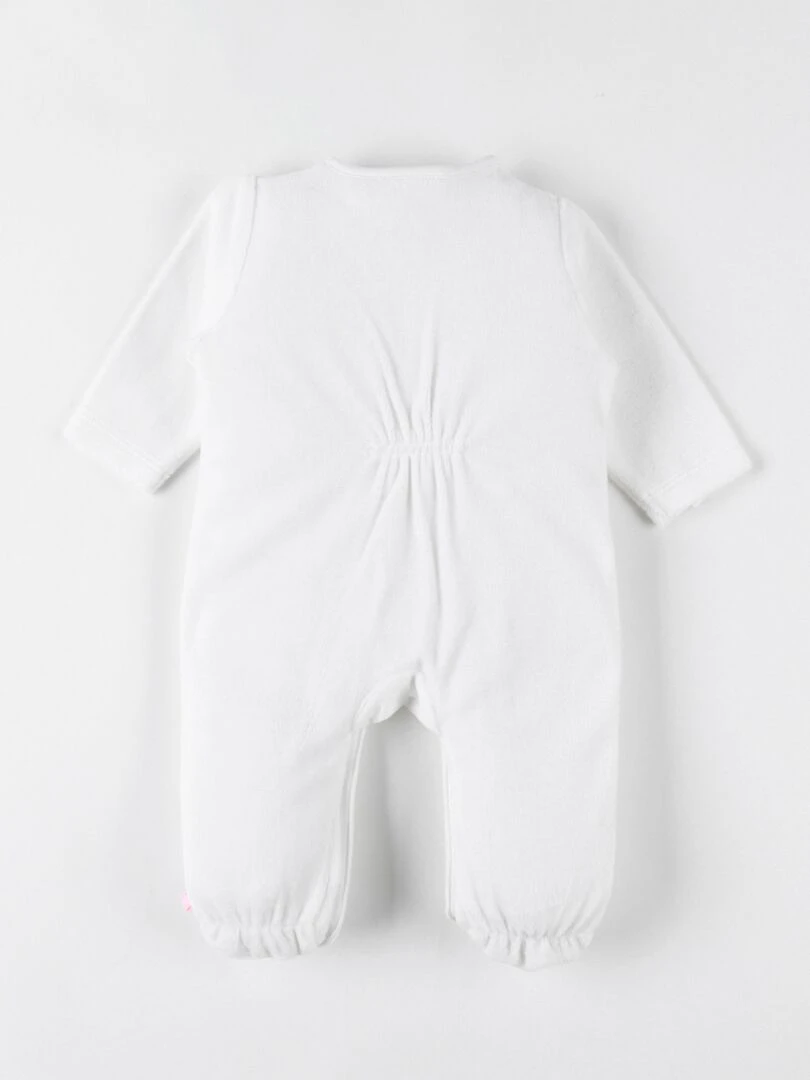 Pyjama 1 pièce lapin en velours    Noukie's   Beige