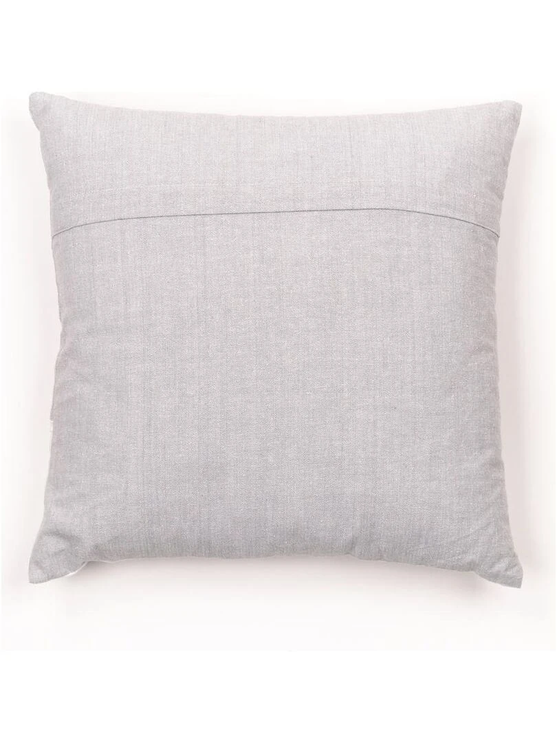 Coussin déhoussable avec broderie 'CHARME' 'TODAY'   Beige