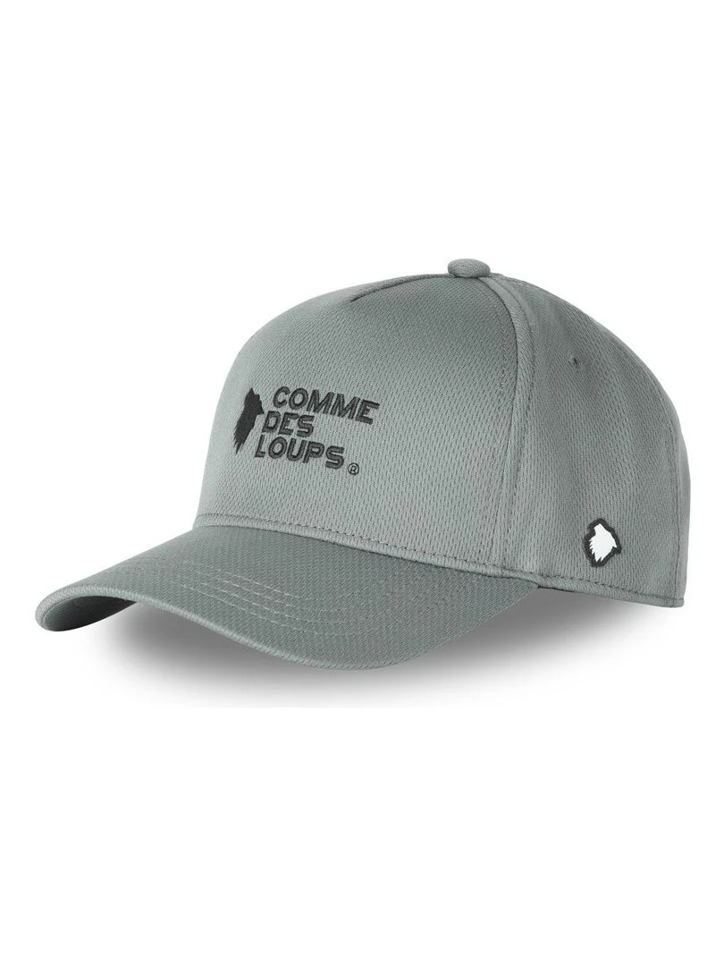 Casquette à carreaux en coton Maille Comme Des Loups Gris