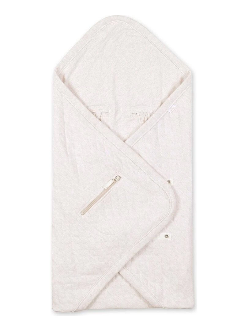 Bemini Nid d'ange BISIDE Quilted et Jersey Beige chiné