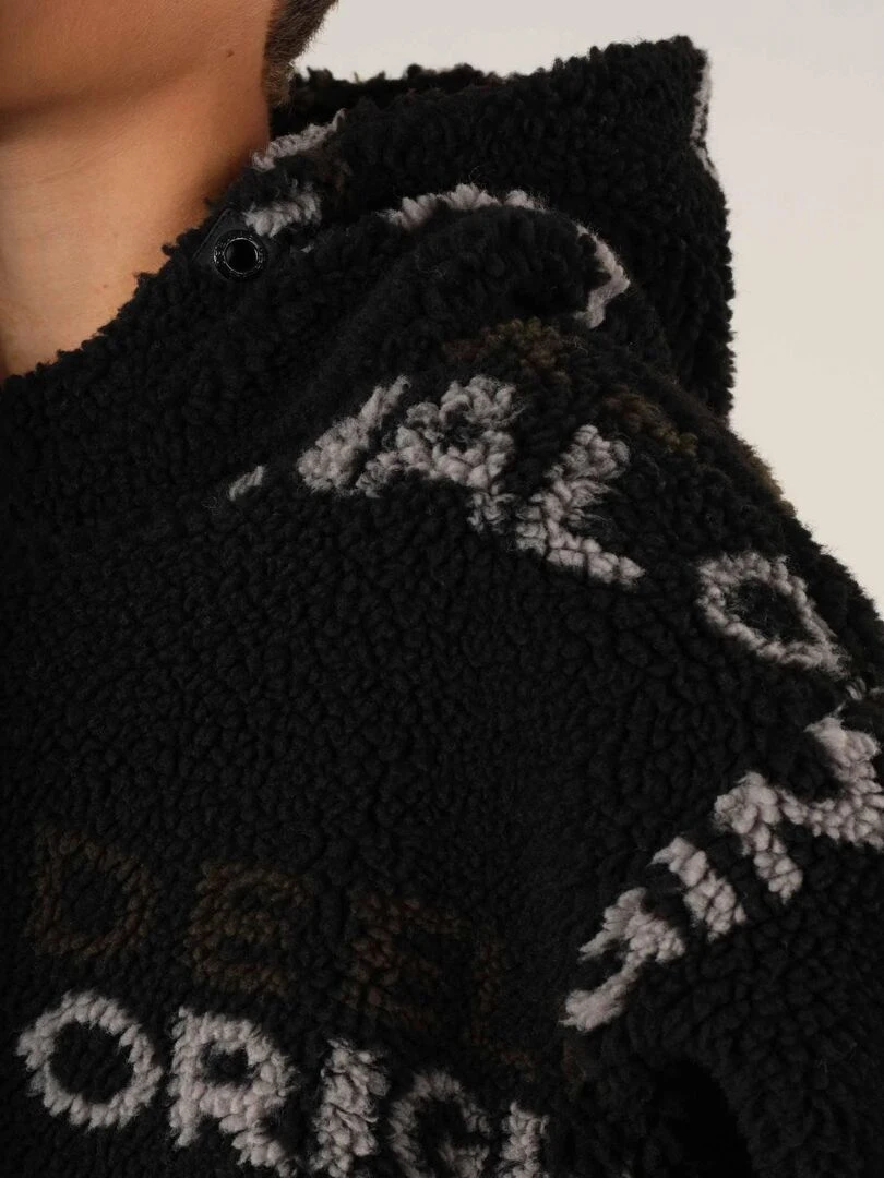 Sweat col montant 'Deeluxe'   Noir