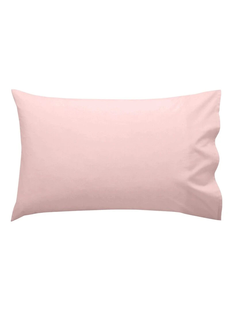 Parure housse de couette 2 pièces Basic "Happyfriday"   Rose pâle