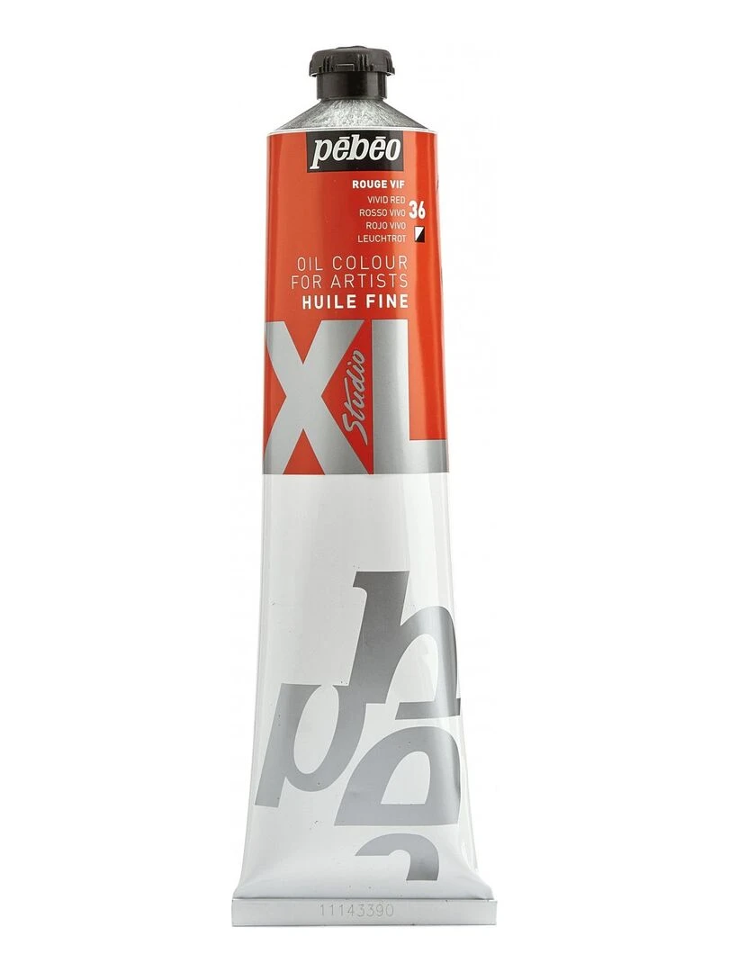 Peinture à l'huile fine XL Studio Rouge vif 200 ml N/A