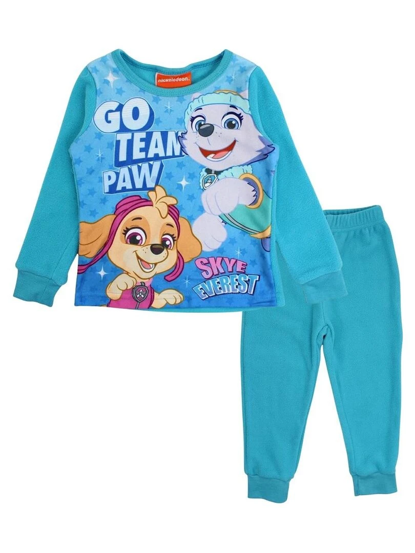 La Pat' Patrouille Pyjama fille imprimé La Pat' Patrouille Bleu