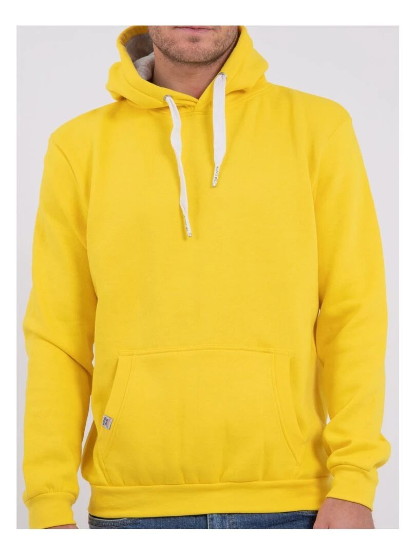 Sweat capuche WIDMO   Jaune